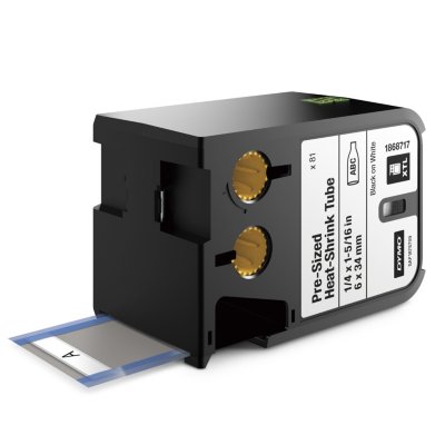 ملصقات أنبوب الانكماش الحراري بالحجم المسبق DYMO XTL