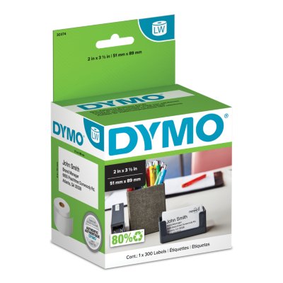 DYMO LabelWriter Yapışkansız Kartvizit Etiketleri