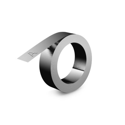 شريط نقش DYMO غير لاصق من الفولاذ المقاوم للصدأ