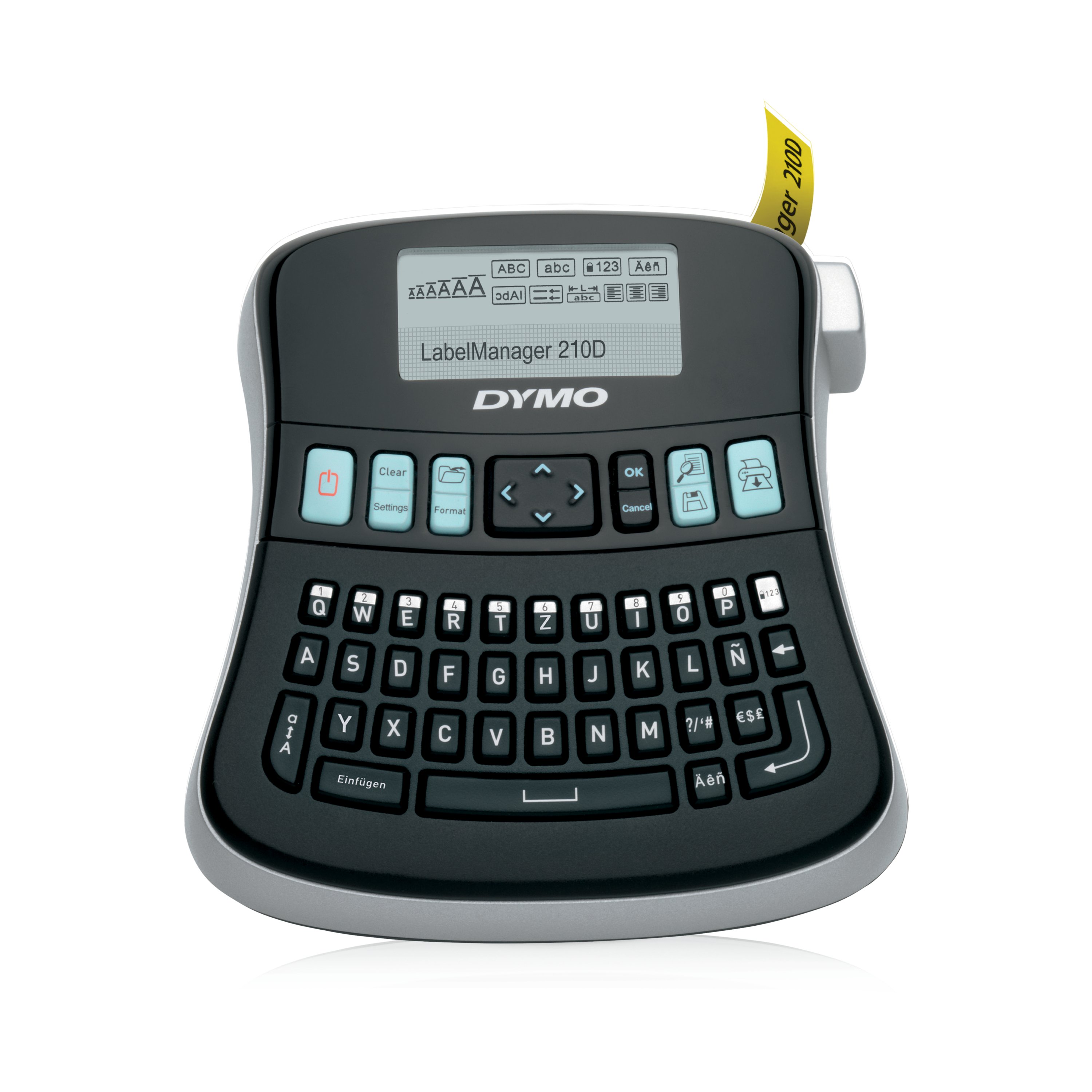 صانع ملصقات محمول متعدد الأغراض DYMO LabelManager 210D
